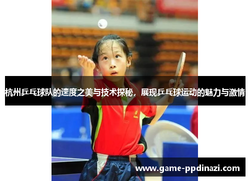 杭州乒乓球队的速度之美与技术探秘，展现乒乓球运动的魅力与激情